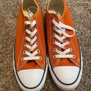 Orange Converse